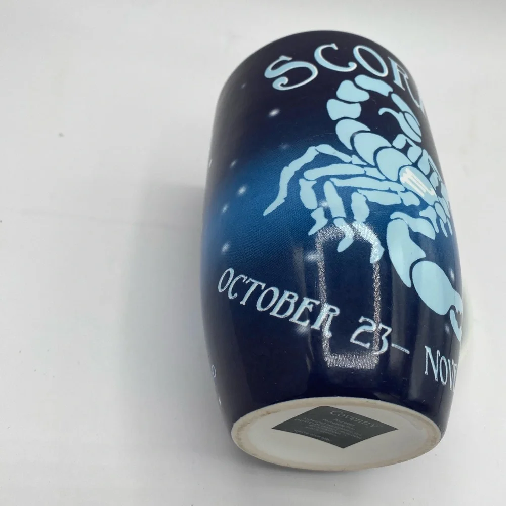 Coventry What’s Your Sign Scorpio Mug Porcelain Oct 23 - Nov 21 Horoscope